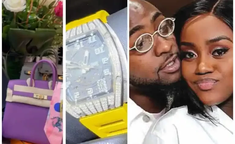 davido chioma birthday gift