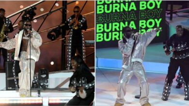 Burna Boy UCL Performance