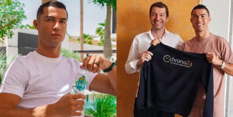 Photos: Cristiano Ronaldo Invests in Online Luxury Watch Marketplace, Becomes Shareholder