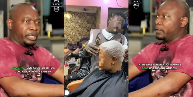 Nigerian barber