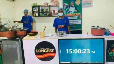 Ibadan-based chef kicks off longest marathon cooking