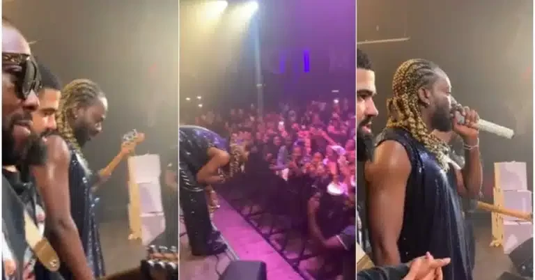 Adekunle Gold breaks down in tears