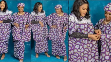 Mo Bimpe and Toyin Abraham in matching outfit