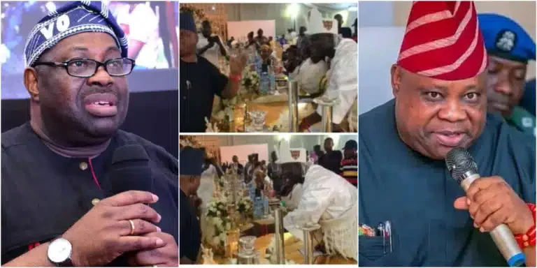 Gov Adeleke snubbed Ooni of Ife at an event