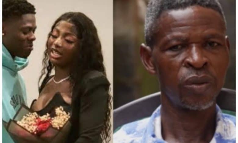 Mohbad father and wife Wunmi