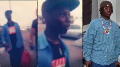 Throwback video of Rema arriving in Lagos