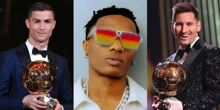 “Ronaldo is My GOAT” – Singer Wizkid Takes a Stand in the Messi Vs. Ronaldo Debate