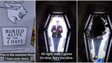 man buries himself alive for 7 days in coffin