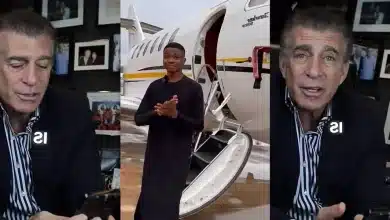 Caucasian man Ola of Lagos Private Jet review