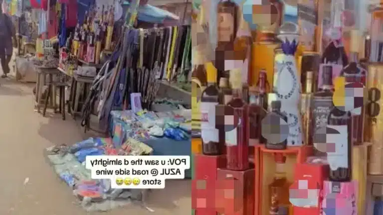 “This one na Azul abi na Azubuike” – Man baffled as he sees expensive Azul being sold by roadside