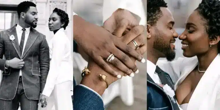 Nigerian Actor, Kunle Remi ties the knot: Meet Tiwi