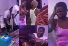 Nigerian man slaps girlfriend