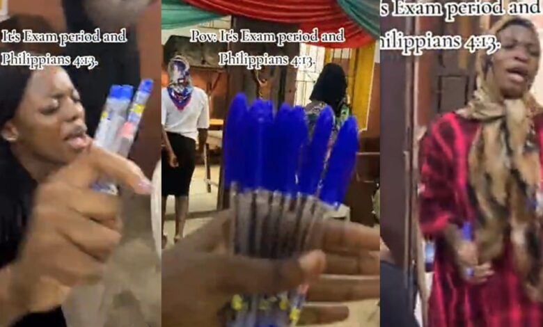 OOU students invoke God’s blessing on blue biros