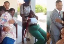 female teachers shed tears over headmaster’s transfer