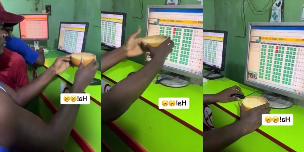 Man visits betting shop with juju calabash to stake game