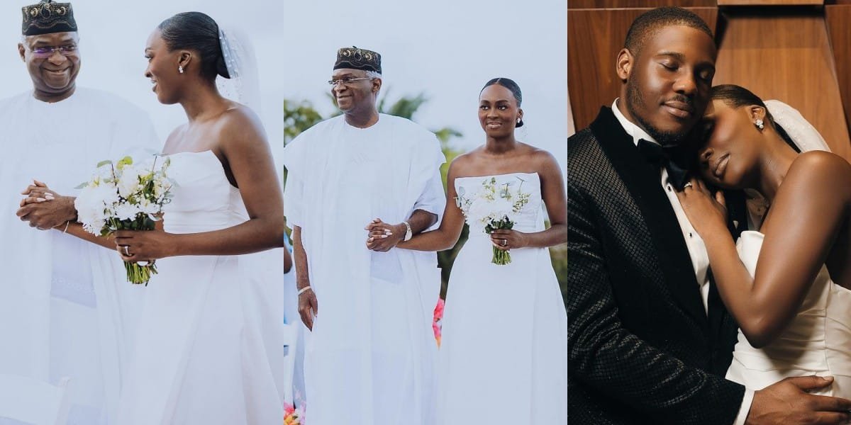 Former Lagos Governor’s Daughter, Yewande Fashola, Gets Married to Posi Ogunlesi
