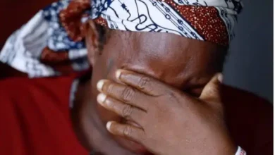 Nigerian lady shouts