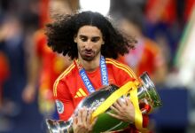 Spanish left-back Marc Cucurella