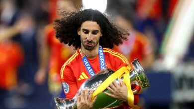 Spanish left-back Marc Cucurella