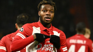 Nigerian forward George Ilenikhena